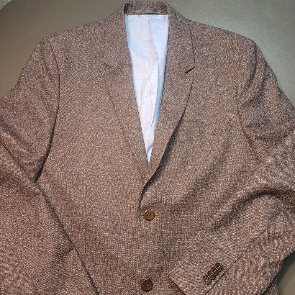 H&M Brown Textured Sport Coat Blazer